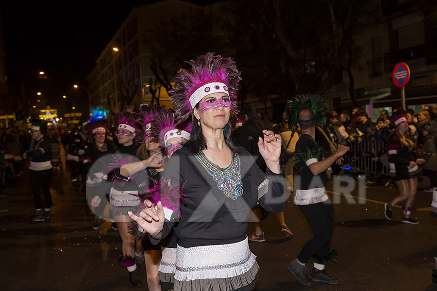 Rua del Carnaval de Les Roquetes del Garraf 2017